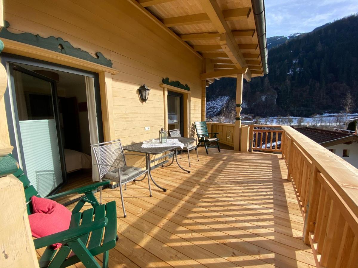 Ferienwohnungen Am Riedanger Mayrhofen Dış mekan fotoğraf